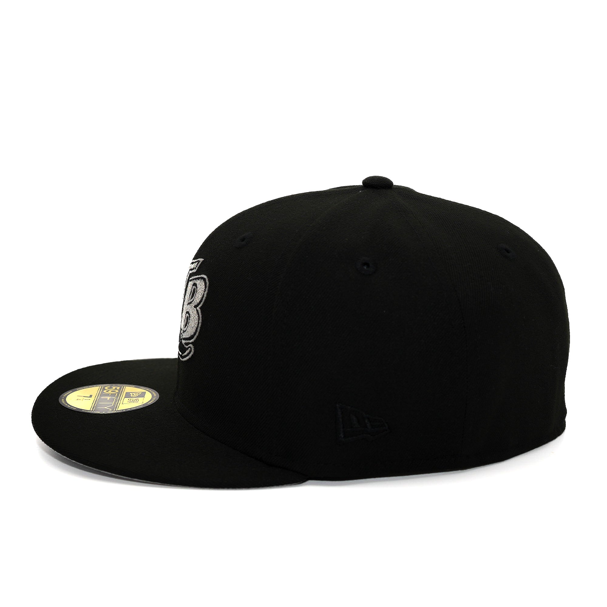 New Era 5950 Tampa Bay Rays "25 Seasons" Metallic Silver Fitted - FRSH Exclusive