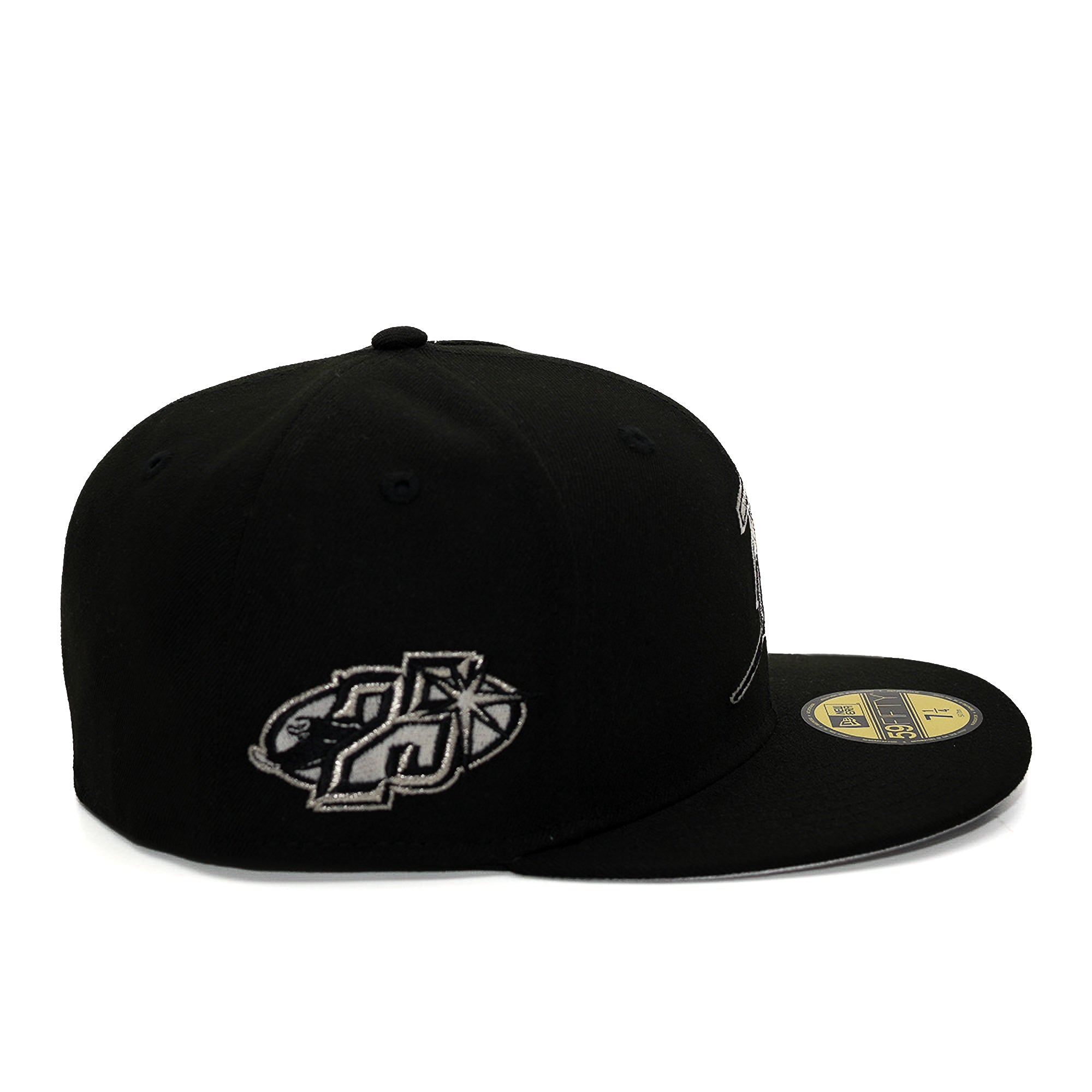 New Era 5950 Tampa Bay Rays "25 Seasons" Metallic Silver Fitted - FRSH Exclusive