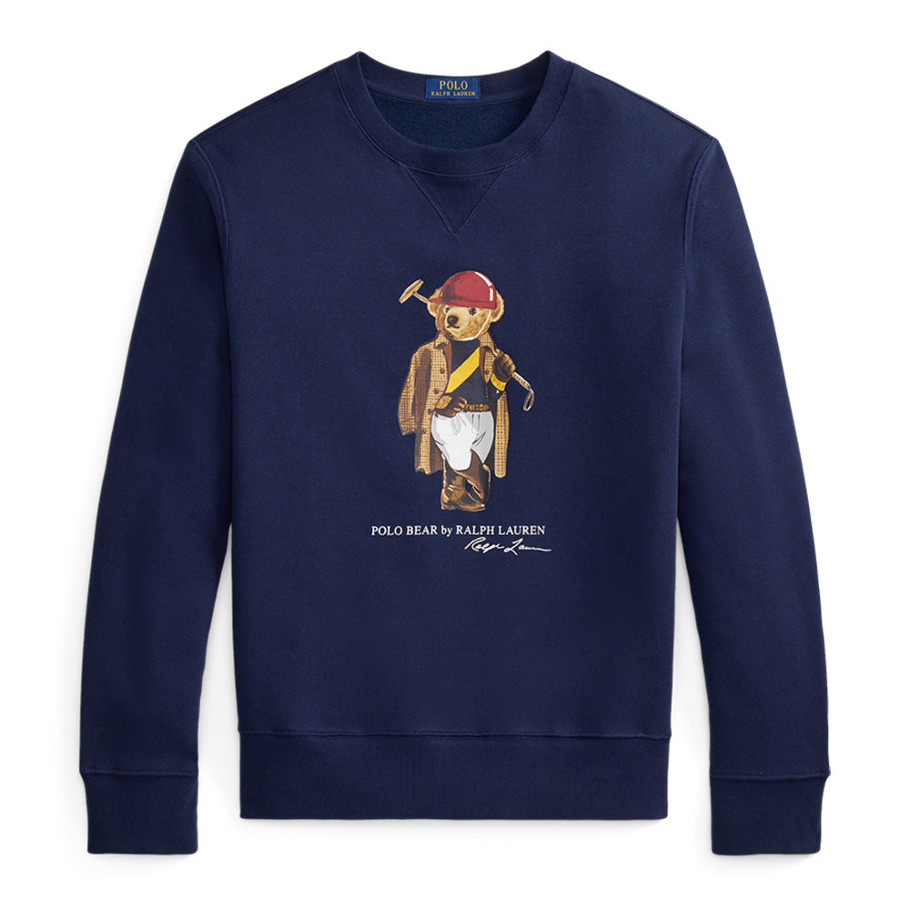 Polo Ralph Lauren Novelty Society Bear Crewneck Sweater