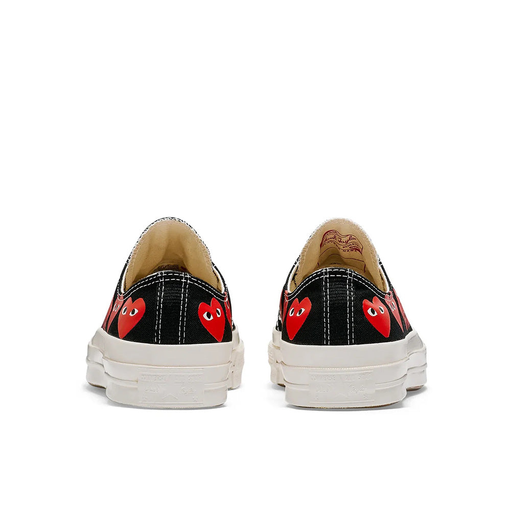 COMME DES GARÇONS X Converse  Multi Heart Chuck 70 Lo Top