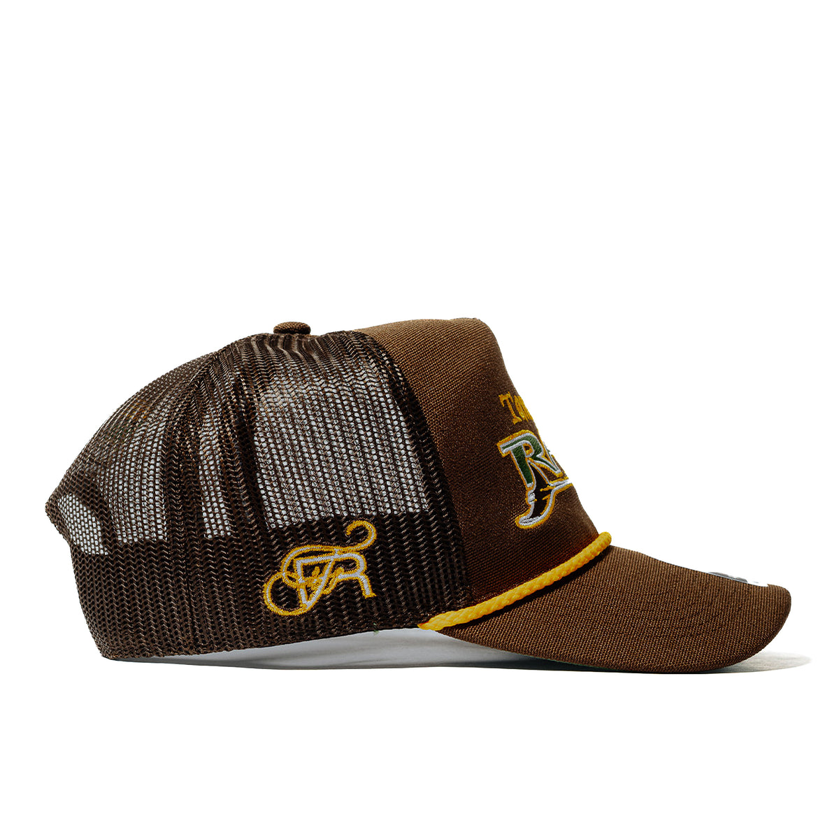 FRSH x 47 x Tampa Bay Rays "Built To Bloom" Sunflower Script Mesh Hitch Trucker Snapback