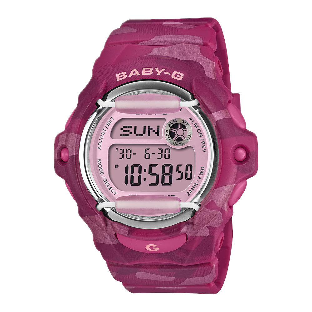 Casio Baby-G "BG169CM-4" Camo Series - Pink Camo