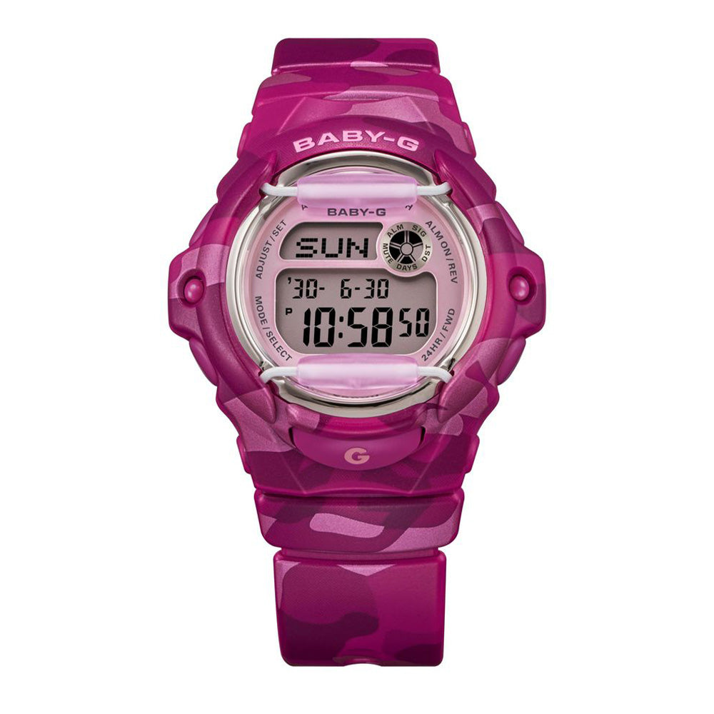 Casio Baby-G "BG169CM-4" Camo Series - Pink Camo