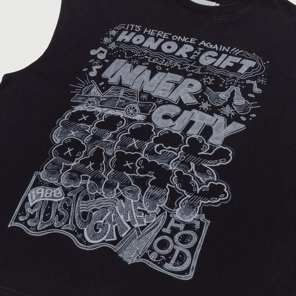 Honor The Gift Block Party Cut Off SL Tee