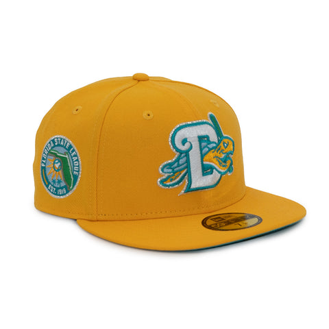 New Era Cap 59Fifty Tampa Bay Devil Rays Inaugural Side Patch Denim Pack FR Exclusive