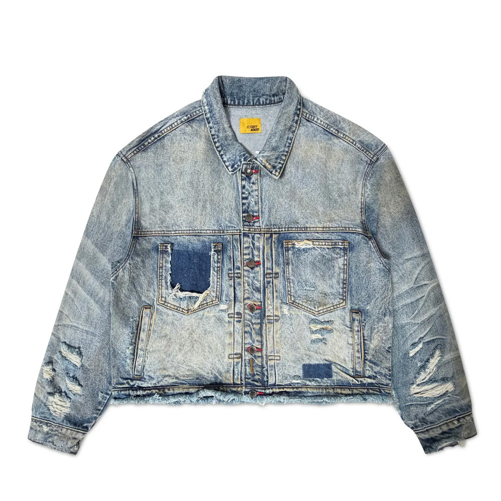 Diet Starts Monday Cowboy Trucker Denim Jacket