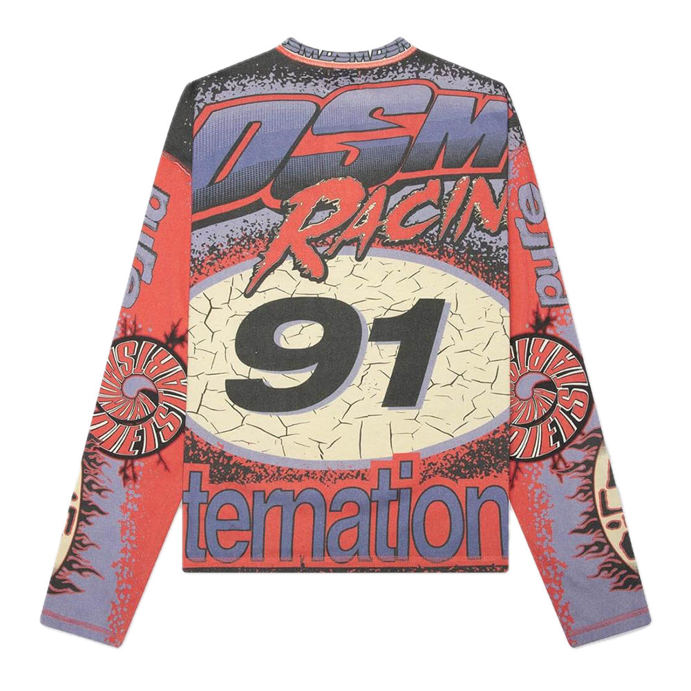 Diet Starts Monday MX Racing LS Jersey - Purple