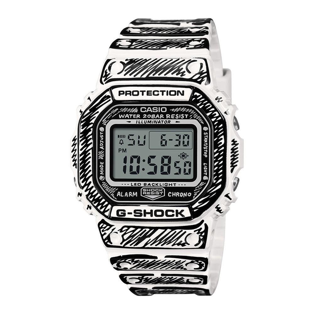 Joshua Vides X Casio G-Shock 5600 Digital Series - White