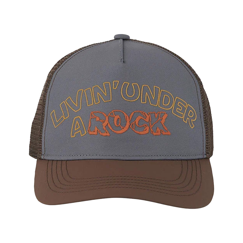 Gramicci Under A Rock Mesh Trucker Strapback Hat - Grey