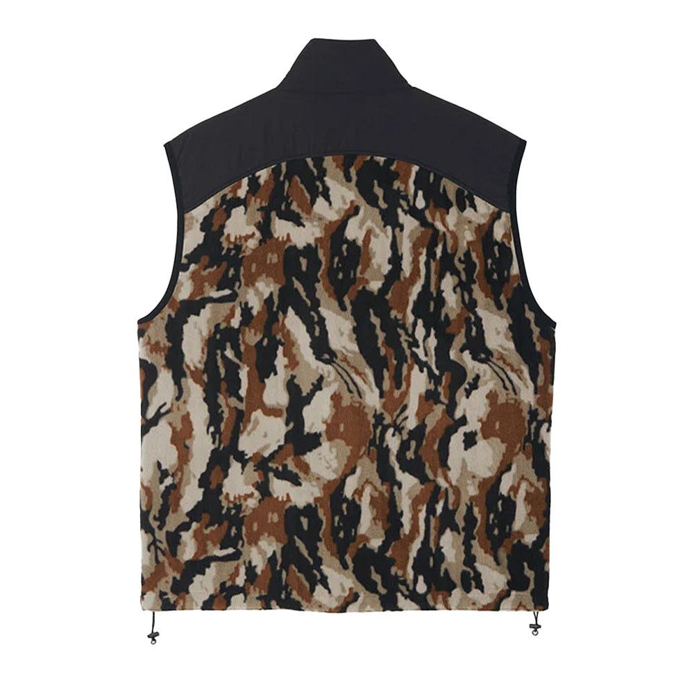Gramicci Thermal Fleece Vest - Bark Camo