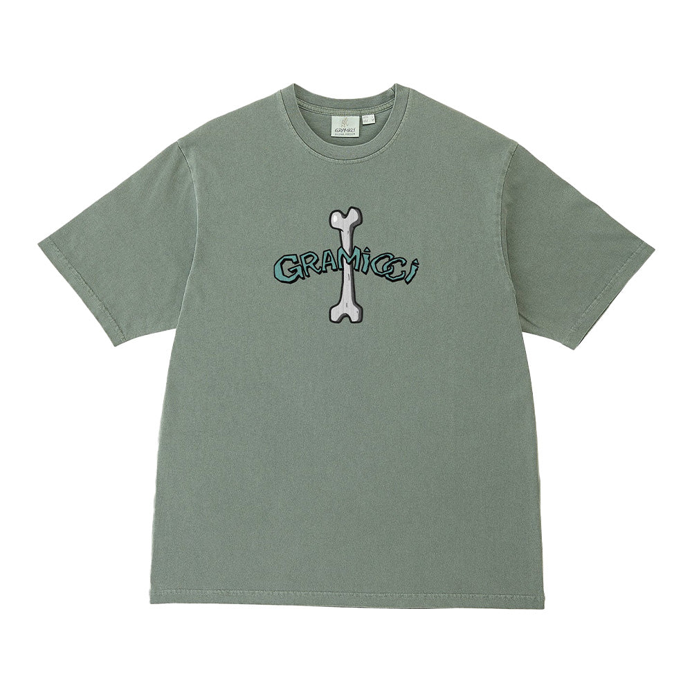 Gramicci Pigment Dyed Bone SS Tee - Sage