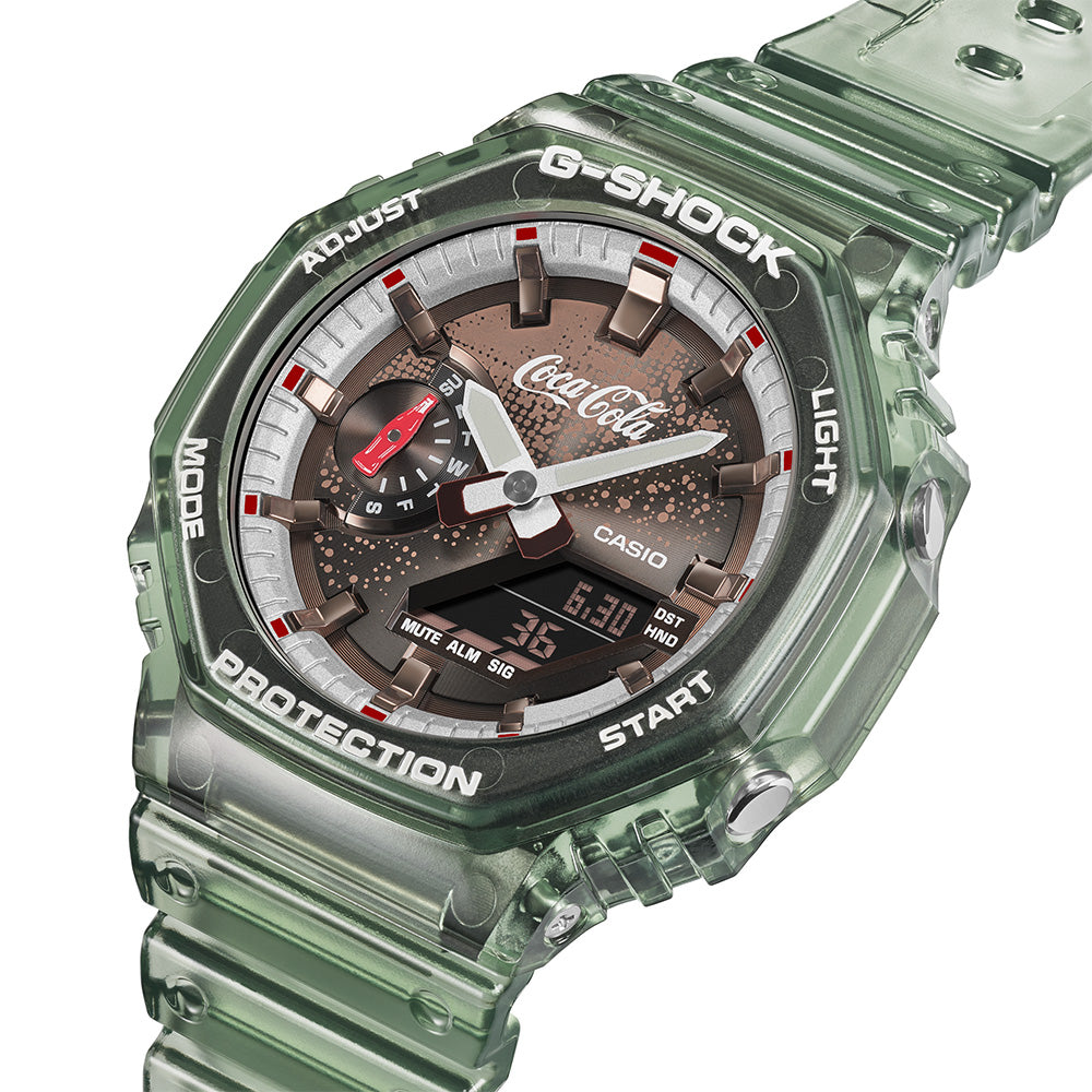 Coca Cola X Casio G-Shock 2100 Series "Contour Bottle"