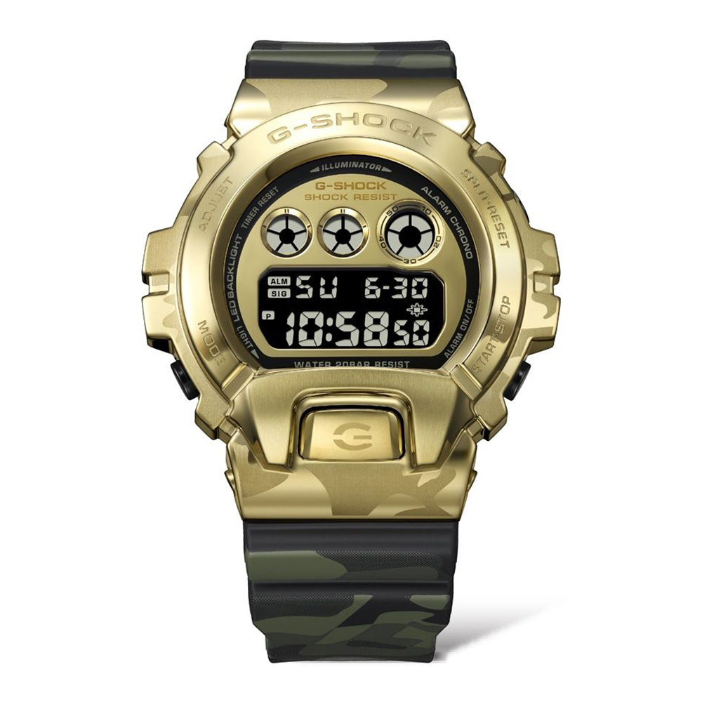 G-Shock 6900 Digital Bold Camo Series - Gold/Camo