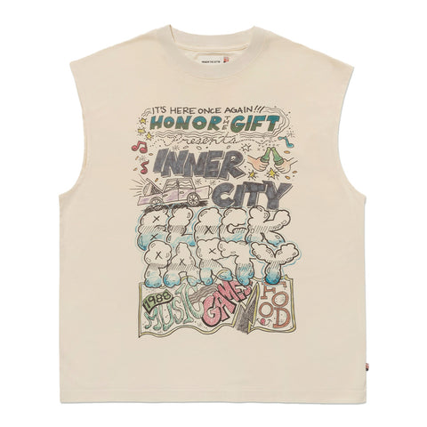 Honor The Gift Block Party Cut Off SL Tee