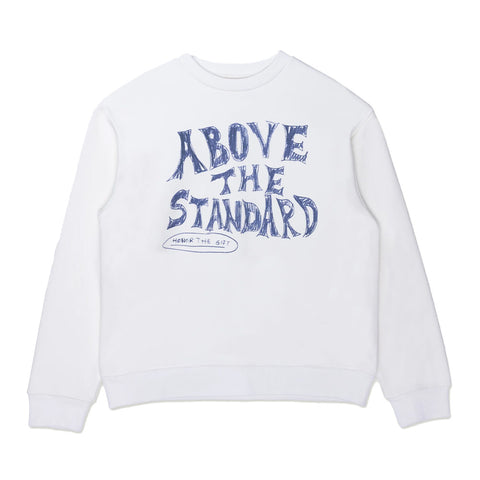 Honor The Gift Above The Standard Crewneck Sweater