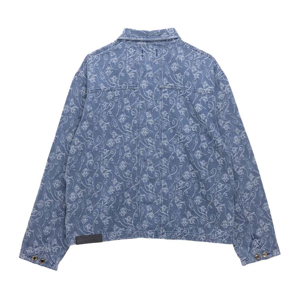 Honor The Gift Floral Utility Jacquard Jacket