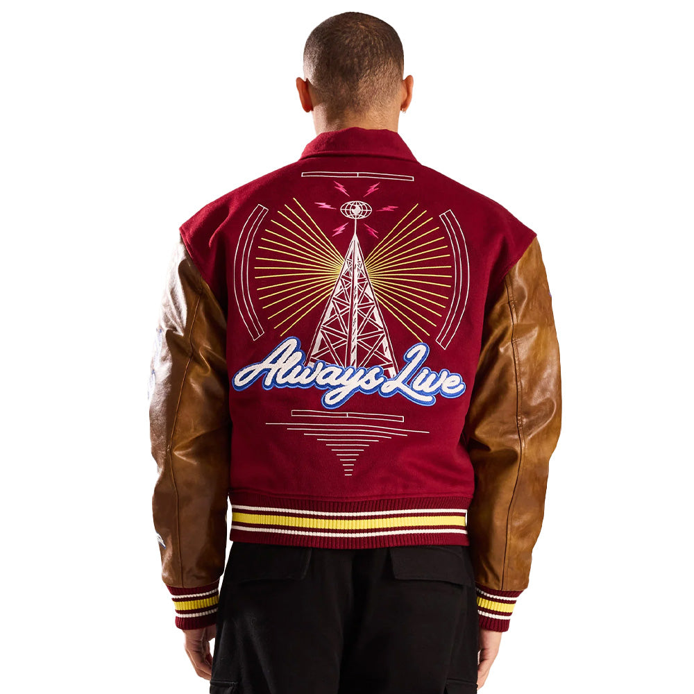 In Full Color Always Live Varsity Jacket