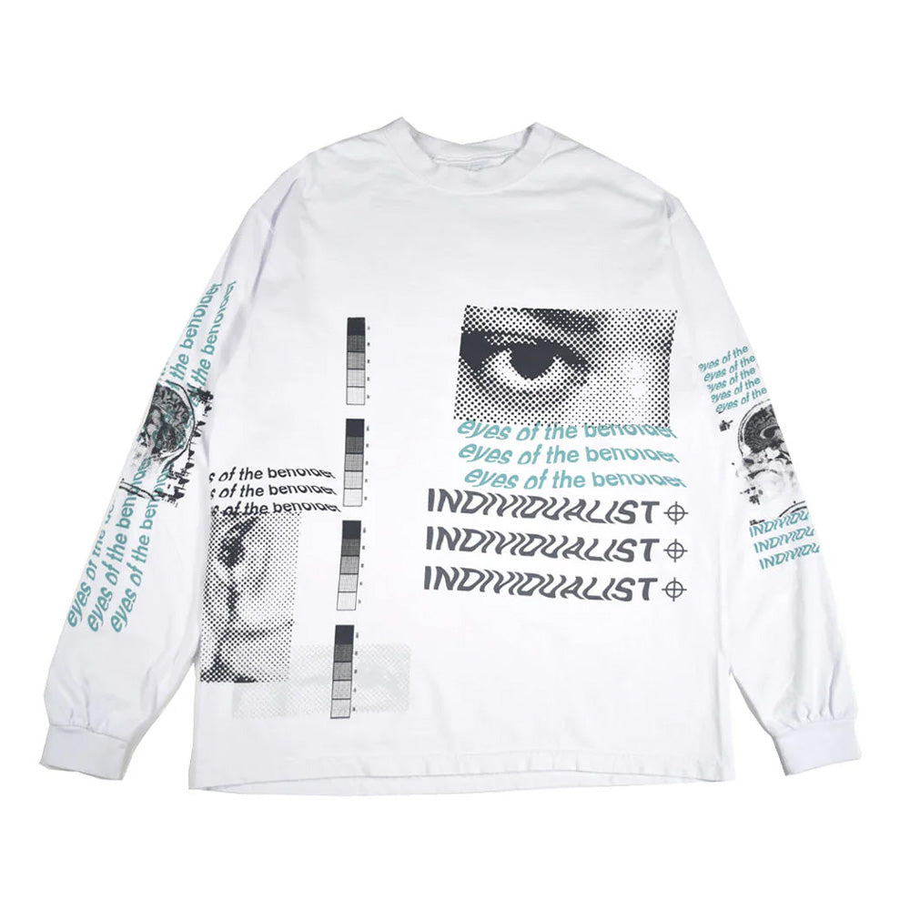 INDVLST Random Hand Printed LS Tee
