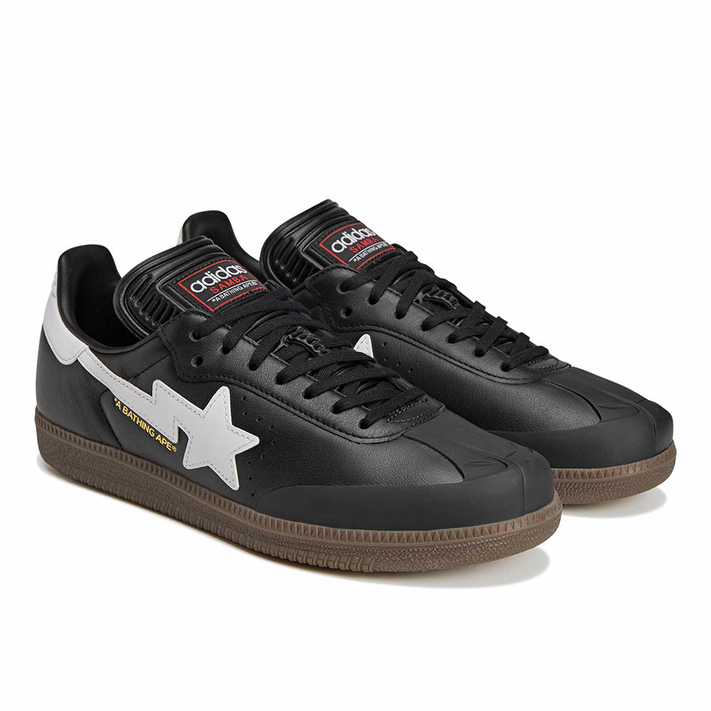 Bape X Adidas Samba - Black