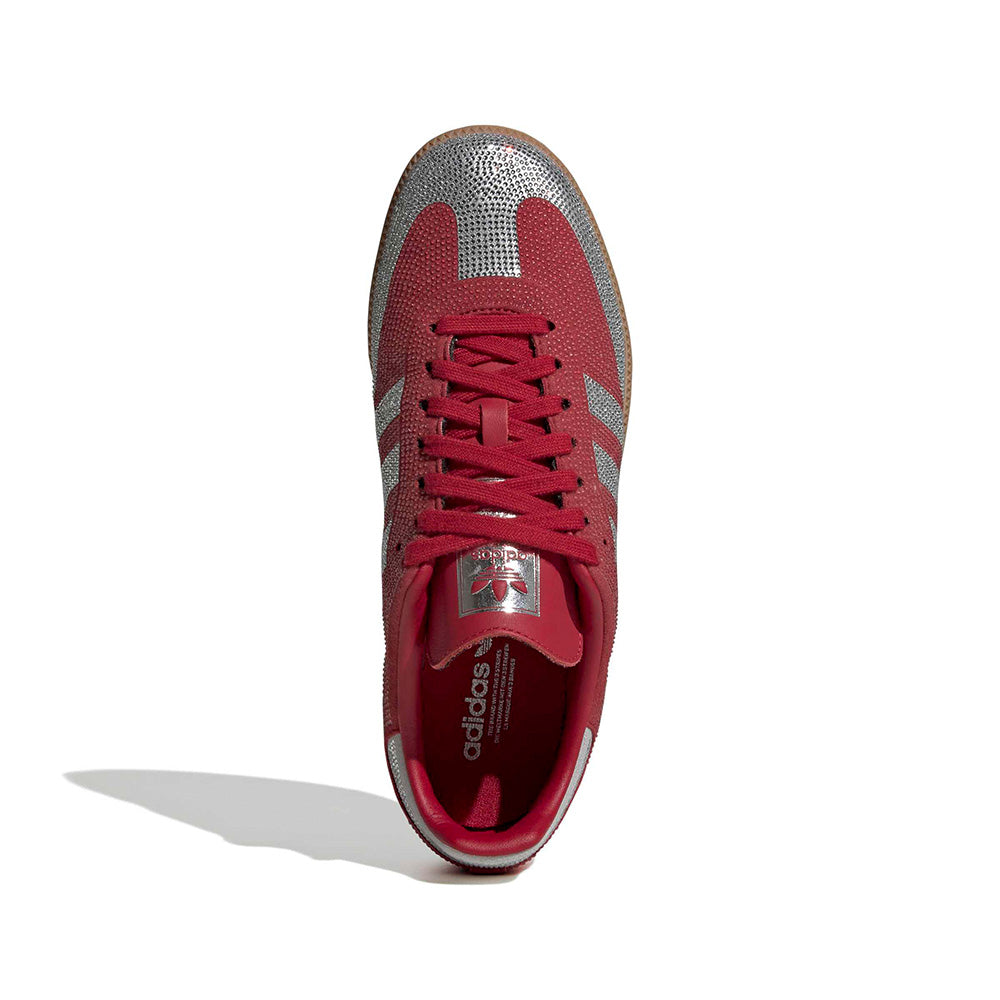 Adidas Women's Samba OG "Rhinestones" - Ruby Red