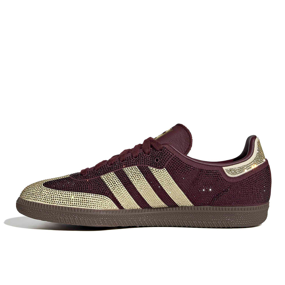 Adidas Women's Samba OG "Rhinestones" Maroon
