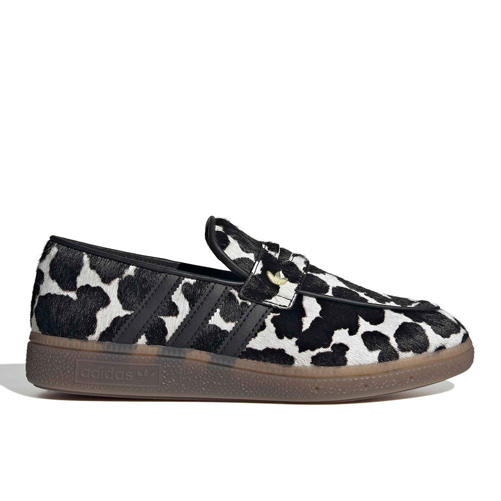 Adidas Women's Handball Spezial Loafer "Pony Hair" Cow Print