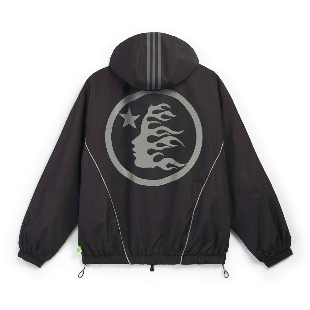 Hellstar x Adidas Loose Fit Nylon Track Jacket