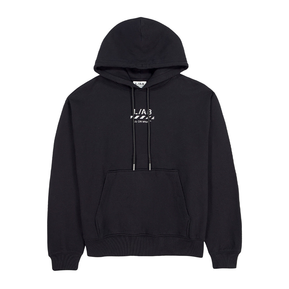 L/AB c/o Off-White Diag Pullover Hoodie