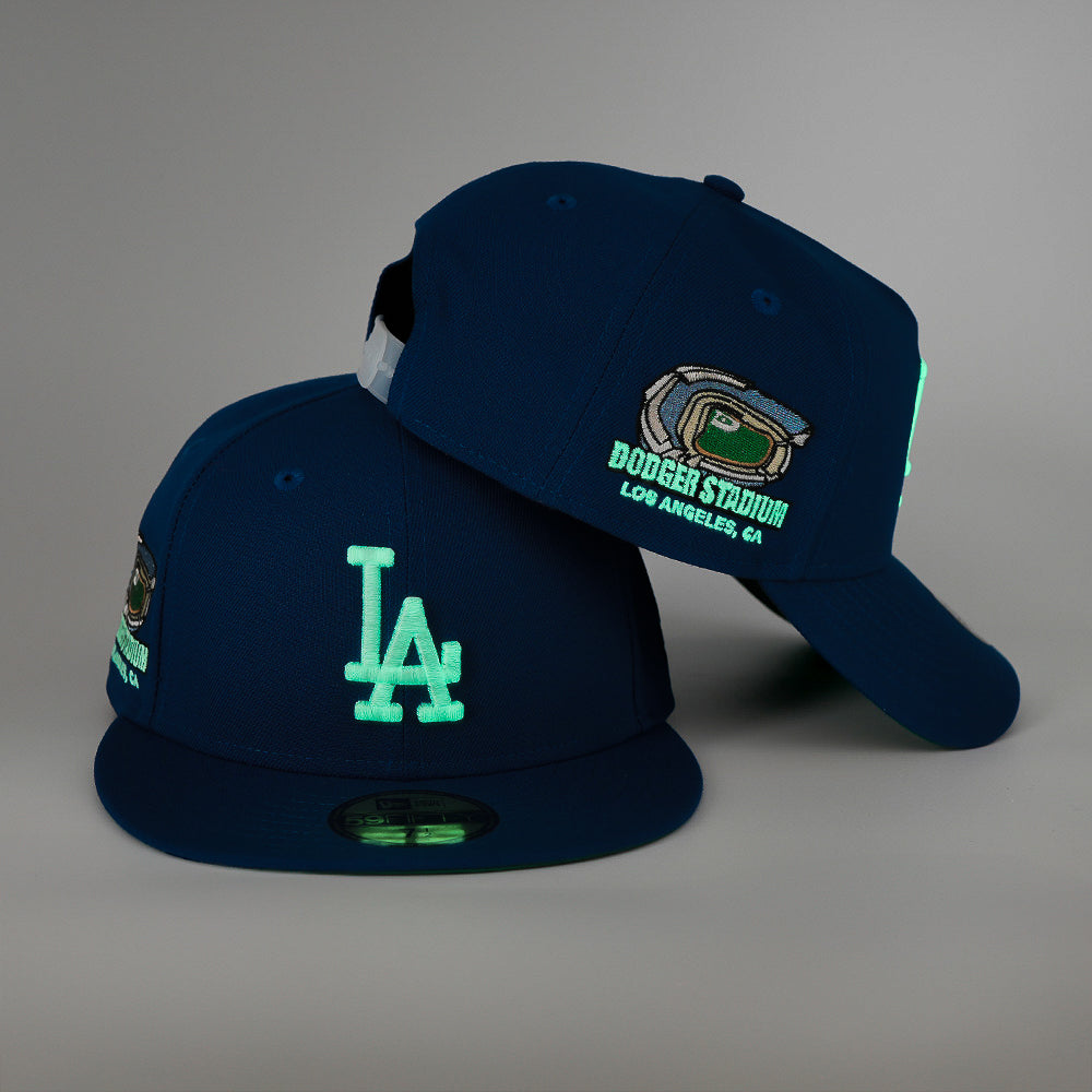 New Era 5950 Los Angeles Dodgers Stadium Patch "GLOW IN THE DARK"