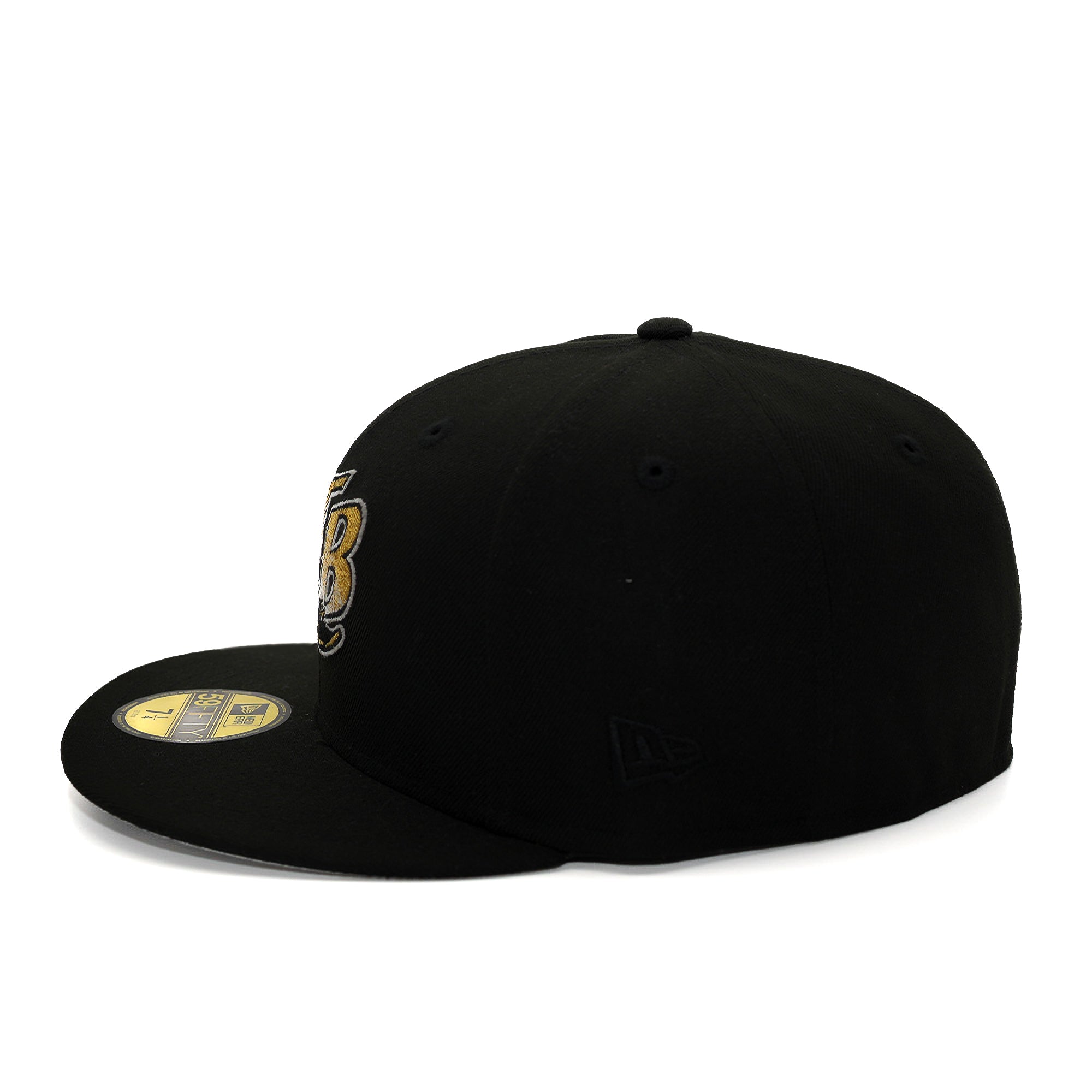 New Era 5950 Tampa Bay Rays "25 Seasons" Metallic Gold Fitted - FRSH Exclusive