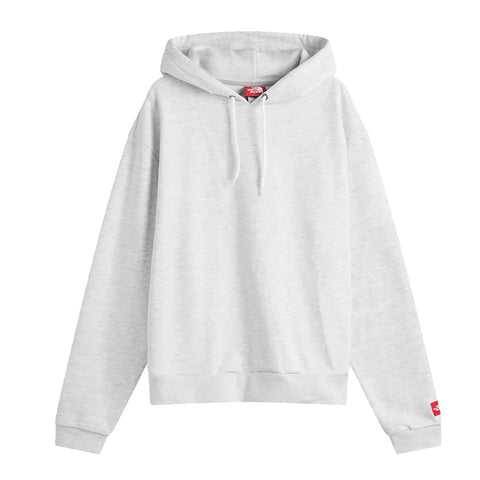 The North Face Red Box Pullover Hoodie - Heather Grey