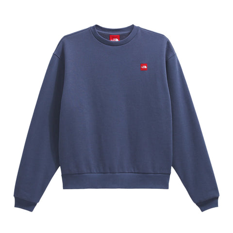 The North Face Red Box Crewneck Sweater - Lunar Blue