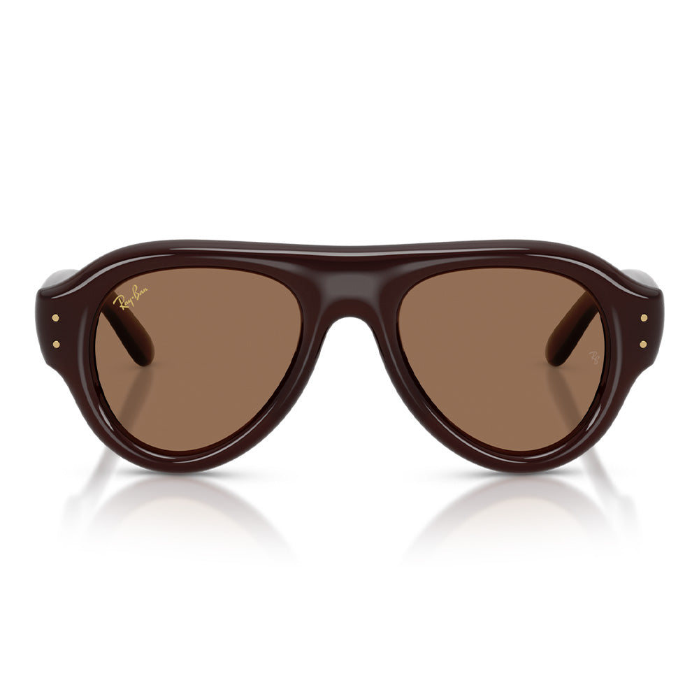 A$AP Rocky x Ray-Ban Aviator Puffer - Transparent Brown/Dark Down Lense