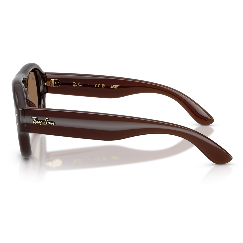 A$AP Rocky x Ray-Ban Aviator Puffer - Transparent Brown/Dark Down Lense