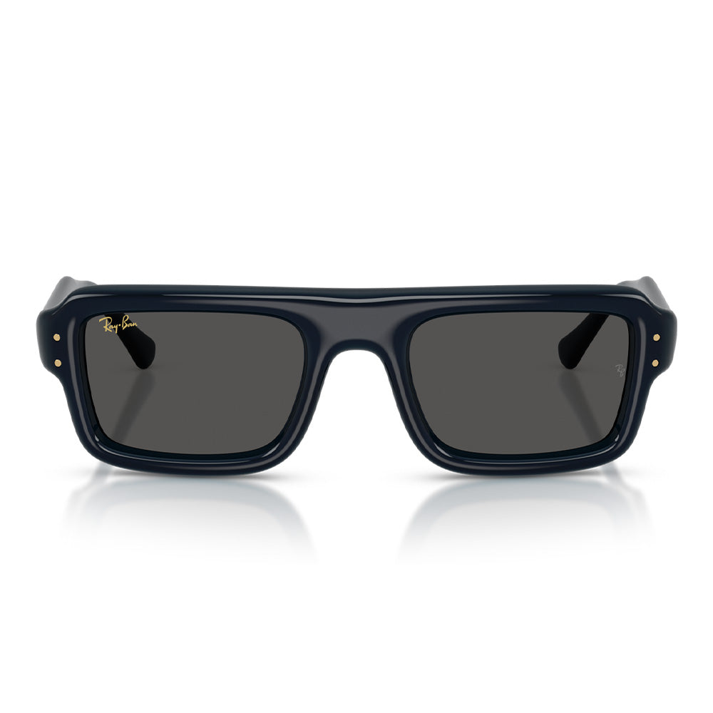 A$AP Rocky x Ray-Ban Flacko Puffer - Transparent Blue/Dark Grey Lense