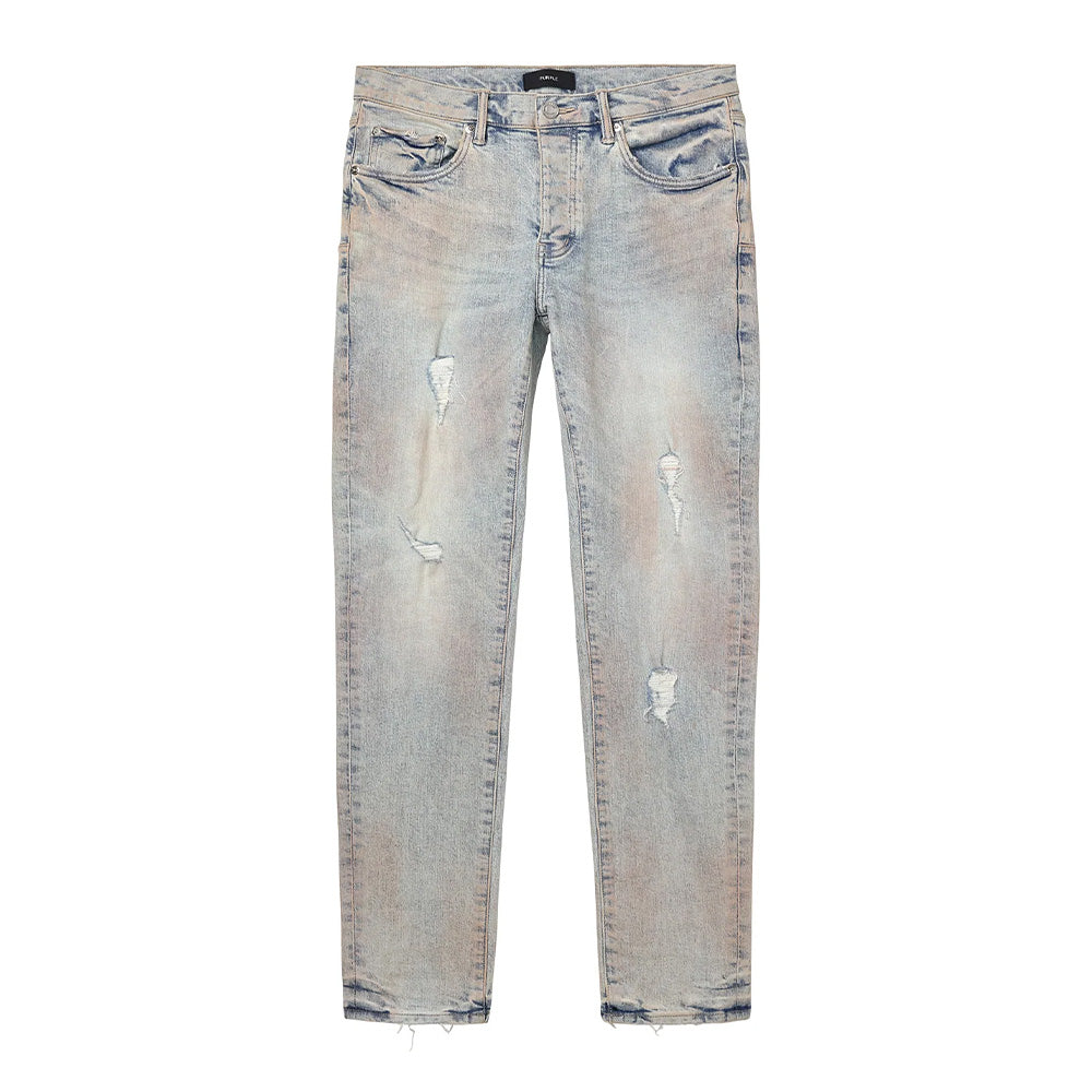 Purple P001 Pink Mud Distressed - Skinny