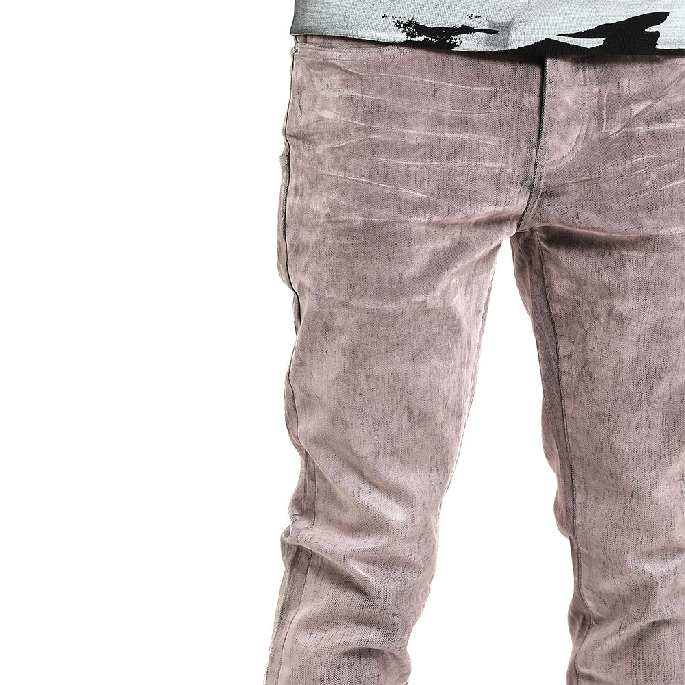 Purple Flock Dipped "Purple" - Skinny Fit