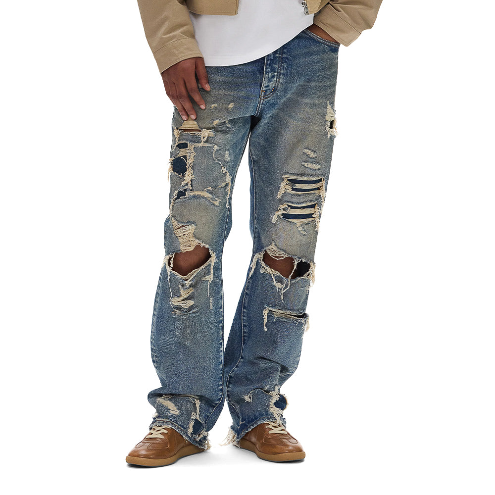 Purple Repair Blowout Denim - Straight Fit