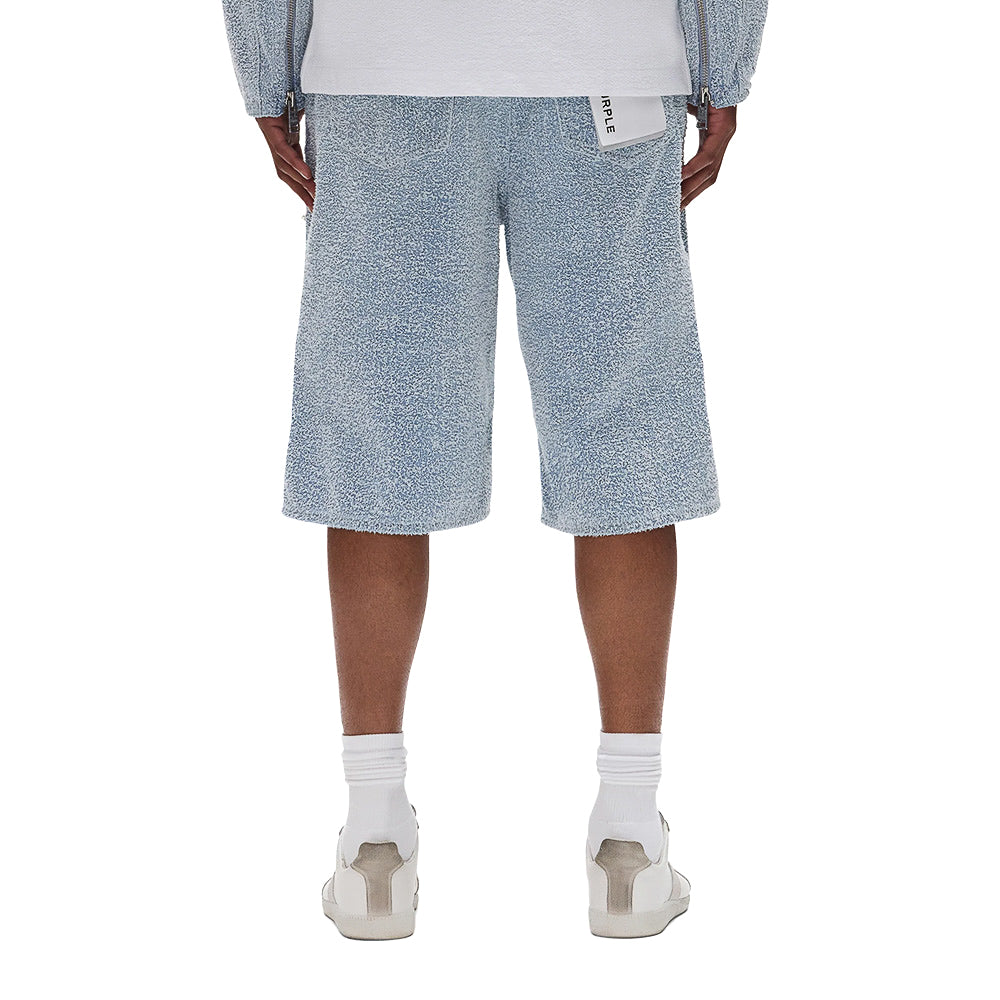 Purple Textured Pearl Short - Long