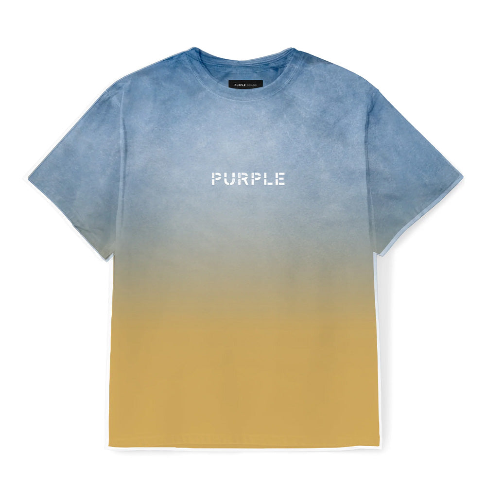 Purple Wordmark Fade SS Tee