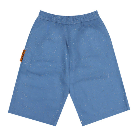 Pleasures Rhinestone Baggy Denim Short