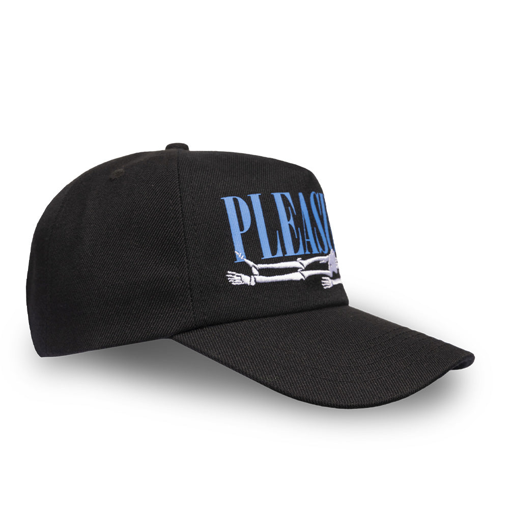 Pleasures Bones Snapback Hat