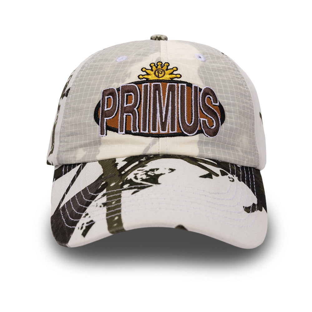 Pleasures Brown Album layered 6 Panel Strapback Hat