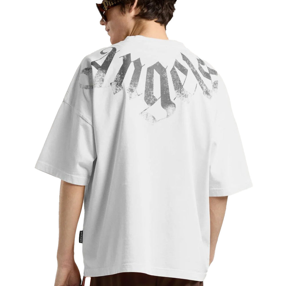 Palm Angels Big Neck Logo - Off White