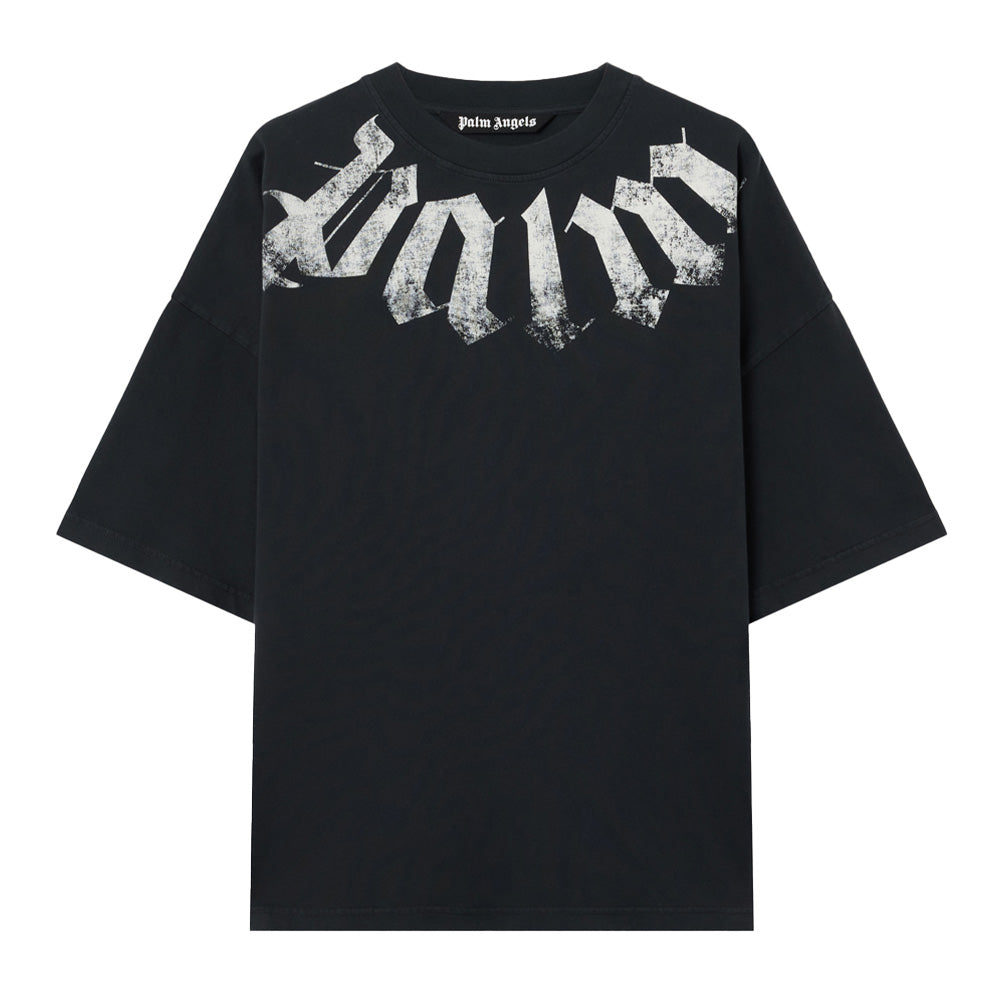 Palm Angels Big Neck Logo - Black