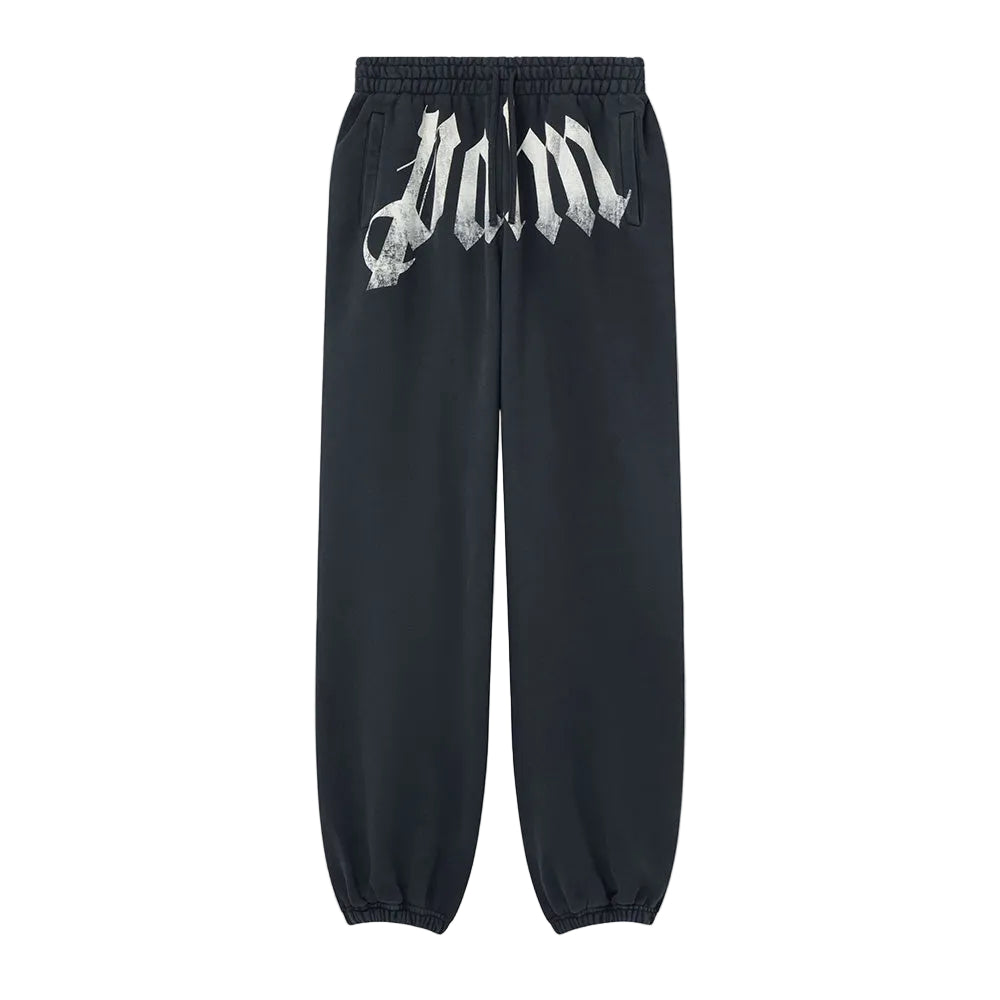 Palm Angels Big Waist Logo Sweatpants