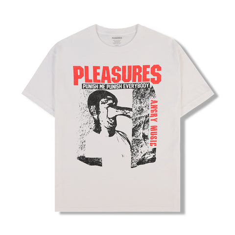 Pleasures Saw Heavyweight SS Tee - White