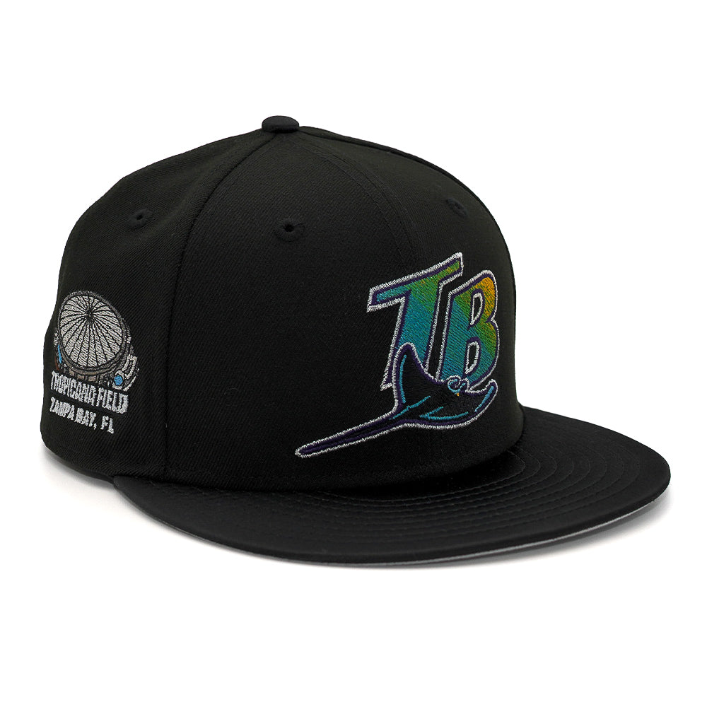 New Era 5950 Tampa Bay Rays Stadium Patch Satin Brim