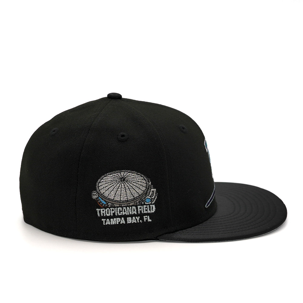 New Era 5950 Tampa Bay Rays Stadium Patch Satin Brim
