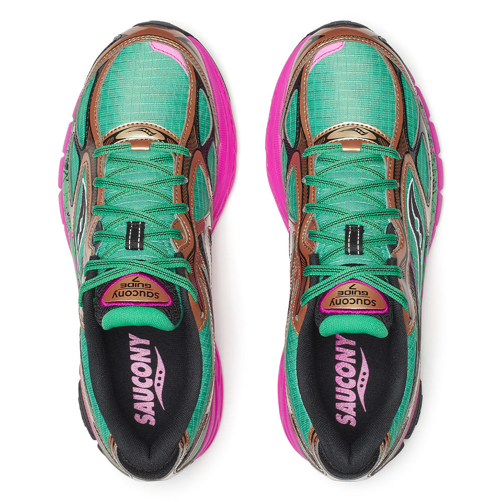 Saucony Progrid Guide 7 "Hi Octane" - Green Bronze